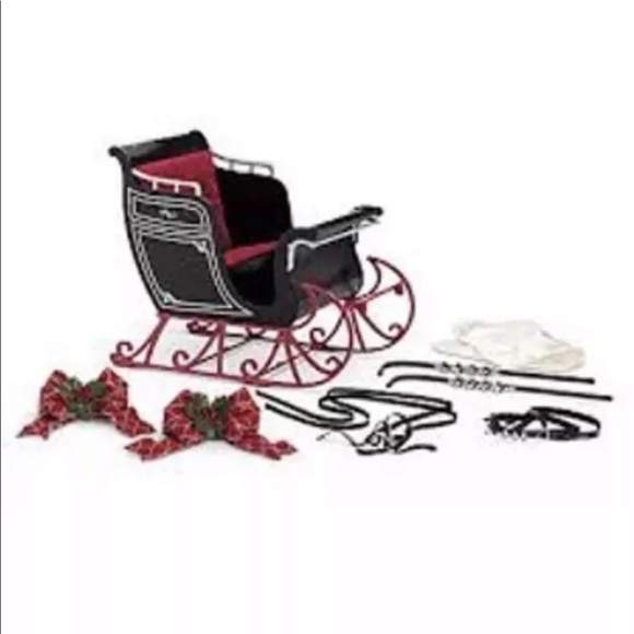 American Girl Doll RETIRED Horse SLEIGH - Picture 8 of 8